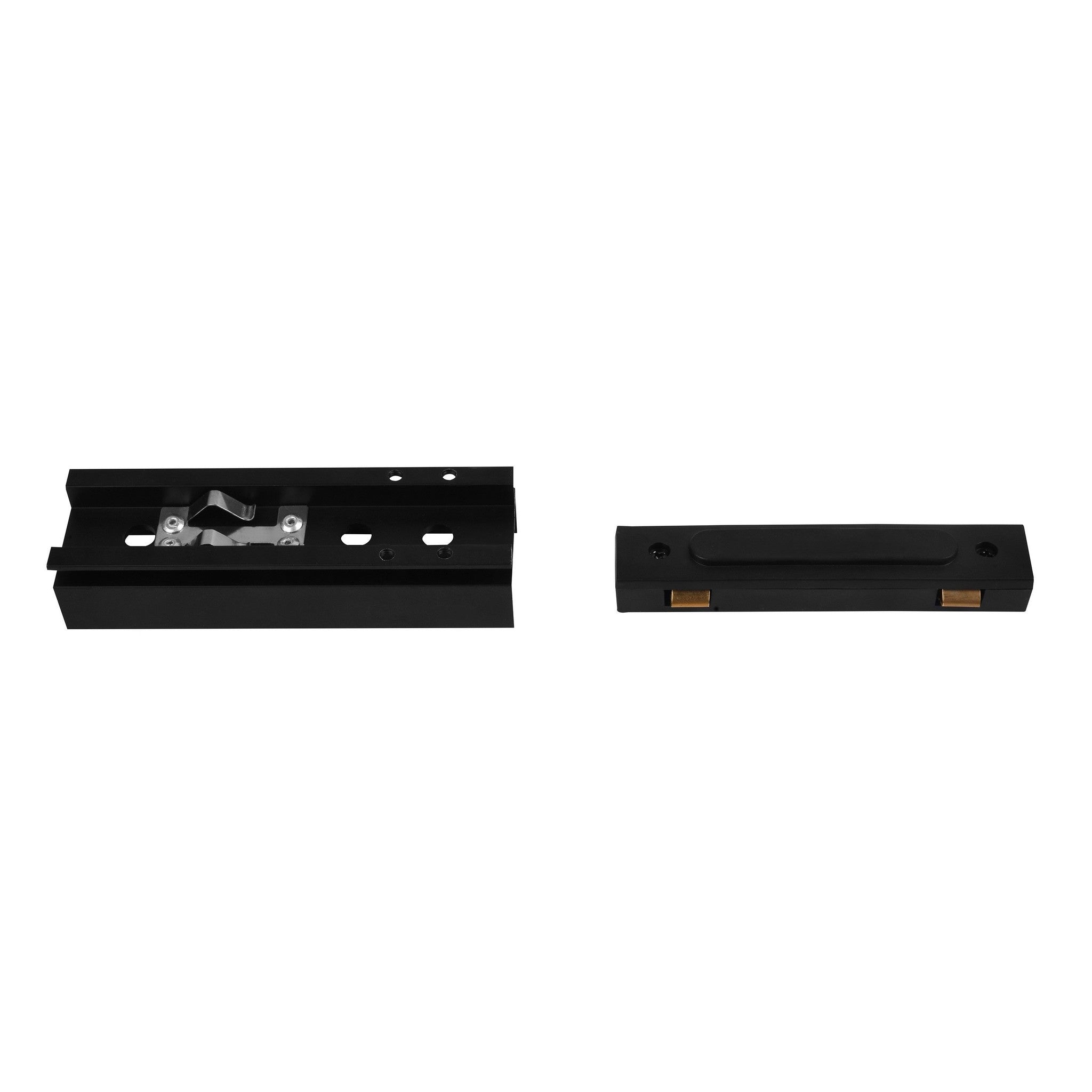 Railsysteem Connector magnetisch opbouw/pendel profiel, zwart