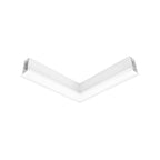 Ligne lumineuse LED Gaga Encastré L-connector, blanc, 4000K