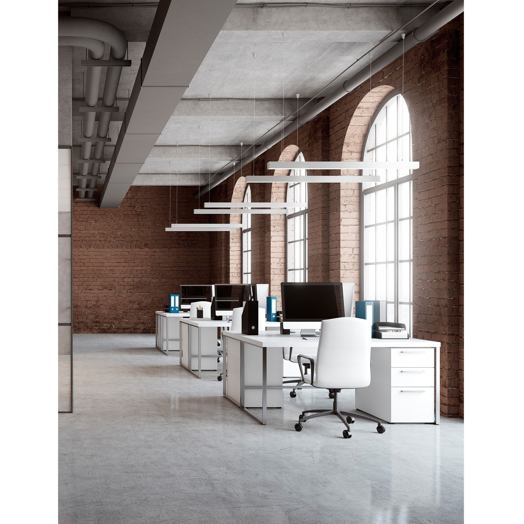 Ligne lumineuse LED Gent, blanc, 3000K