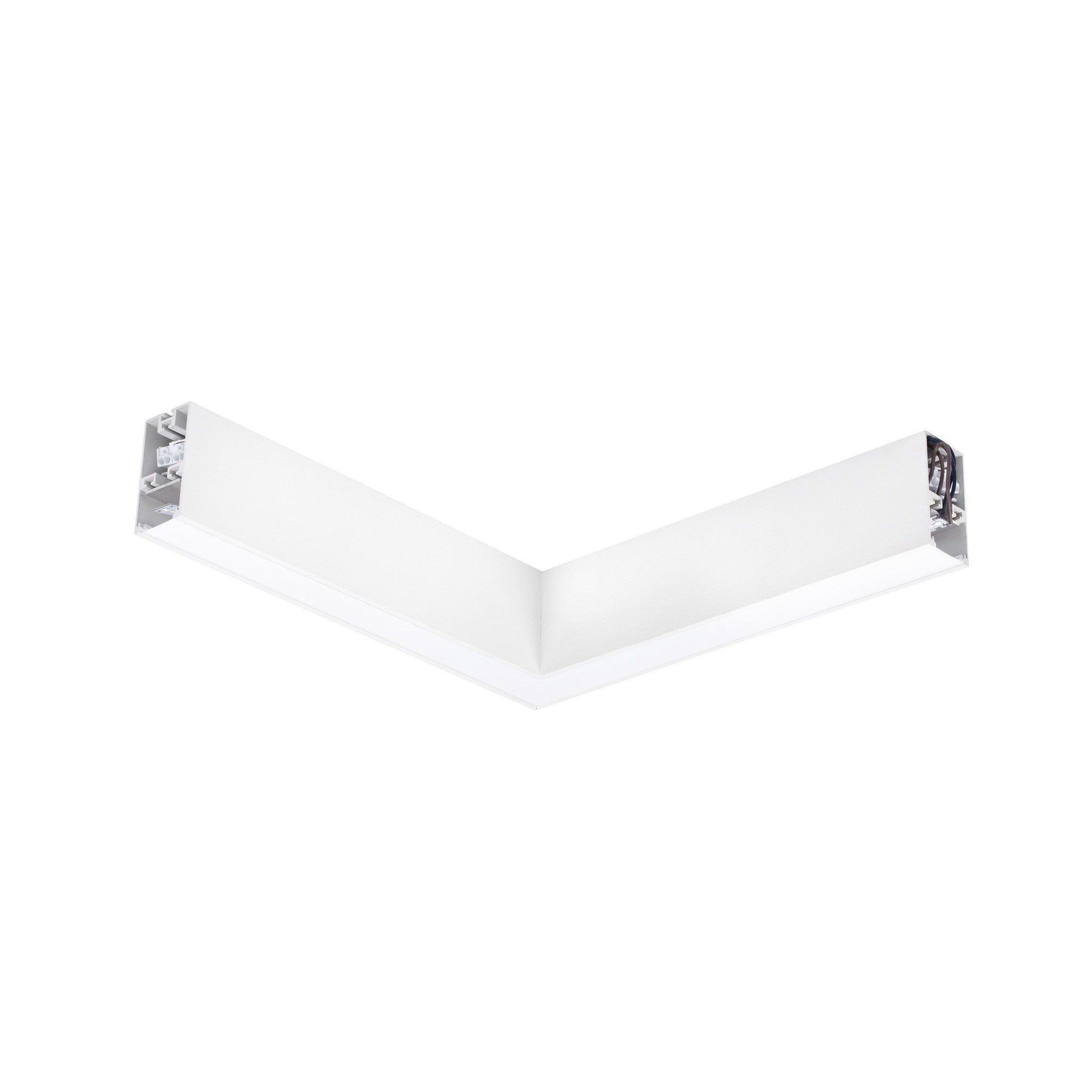 LED lichtlijn Dido L-connector, wit, 3000K