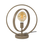 Lampe de table Turn Around beige - 1 lumière, hauteur 43 cm