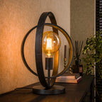 Lampe de table Turn Around anthracite - 1 lumière, hauteur 43 cm