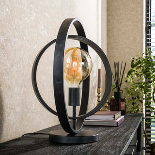 Lampe de table Turn Around anthracite - 1 lumière, hauteur 43 cm