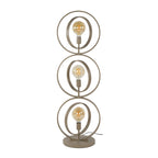 Lampadaire Turn Around beige - 3 lumières, hauteur 124 cm