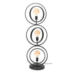 Lampadaire Turn Around anthracite - 3 lumières, hauteur 124 cm