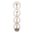 Lampadaire Turn Around beige - 4 lumières, hauteur 163 cm