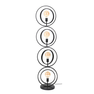 Lampadaire Turn Around anthracite - 4 lumières, hauteur 163 cm