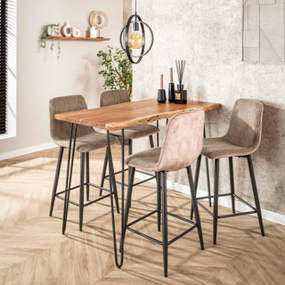 Suspension Turn Around anthracite - 1 lumière, largeur 40 cm