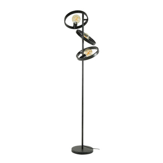 Floor lamp Hover anthracite - 3-light, 155 cm high