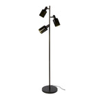 Vloerlamp Sepiora sienna bruin - 3-lichts, 151 cm hoog