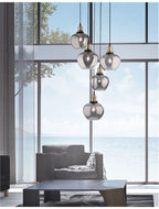 Hanglamp Cedro gerookt glas