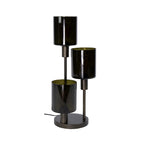 Lampe de table Sepiora brun sienna - 3 lumières, hauteur 61 cm
