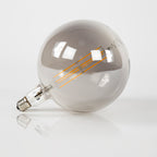 LED filamentlamp G200 bol diameter 20 cm - E27, smoke grey glas, 2100K