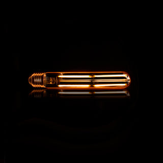 Ampoule LED à filament T32-L185 tube 18,5 cm - E27, verre ambré, 2100K