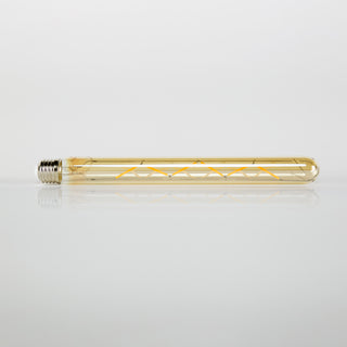Ampoule LED à filament T32-L300 tube 30 cm - E27, verre ambré, 2100K