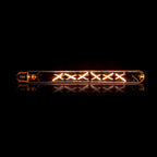Ampoule LED à filament T32-L300 tube 30 cm - E27, verre ambré, 2100K