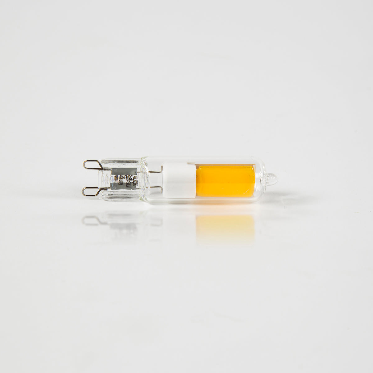 LED bulb G9 - clear glass, 3000K