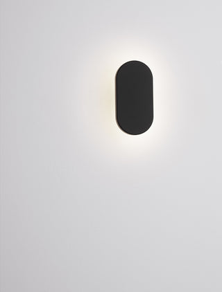 Wandlamp buiten Ofir, zwart