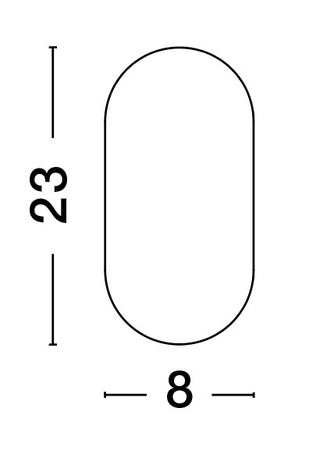 Wandlamp buiten Ofir, zwart