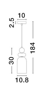 Hanglamp Murano E14