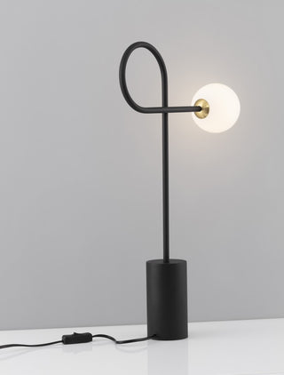 Tafellamp Dedalo G9, zwart