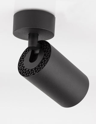 Spot en saillie TOD 1L noir sable GU10