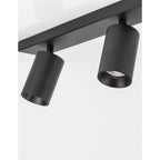 Spot en saillie TOD 2L noir sable GU10