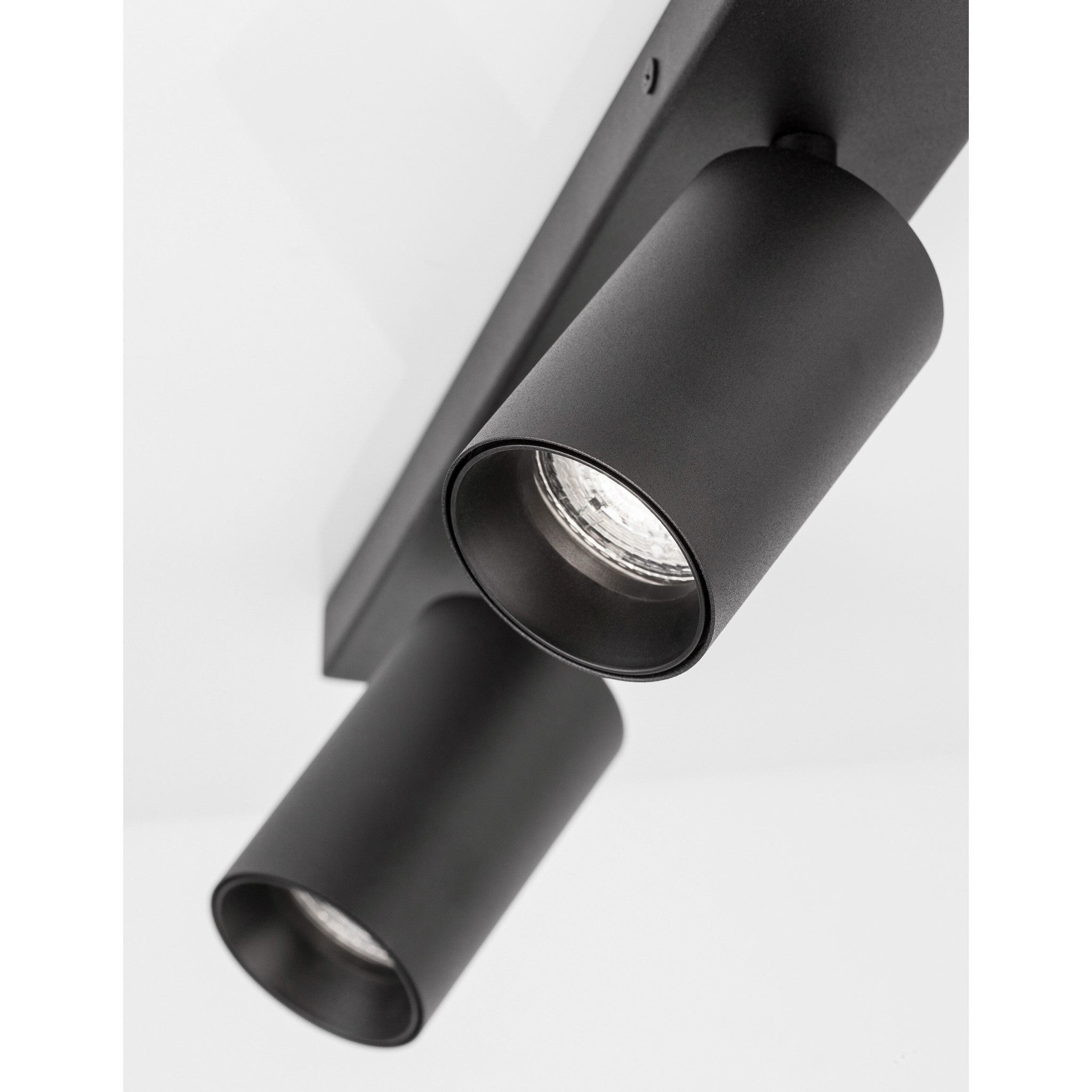 Opbouwspot TOD 2L zandzwart GU10