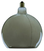 LED Floating globe 200 smoke grey E27 6W