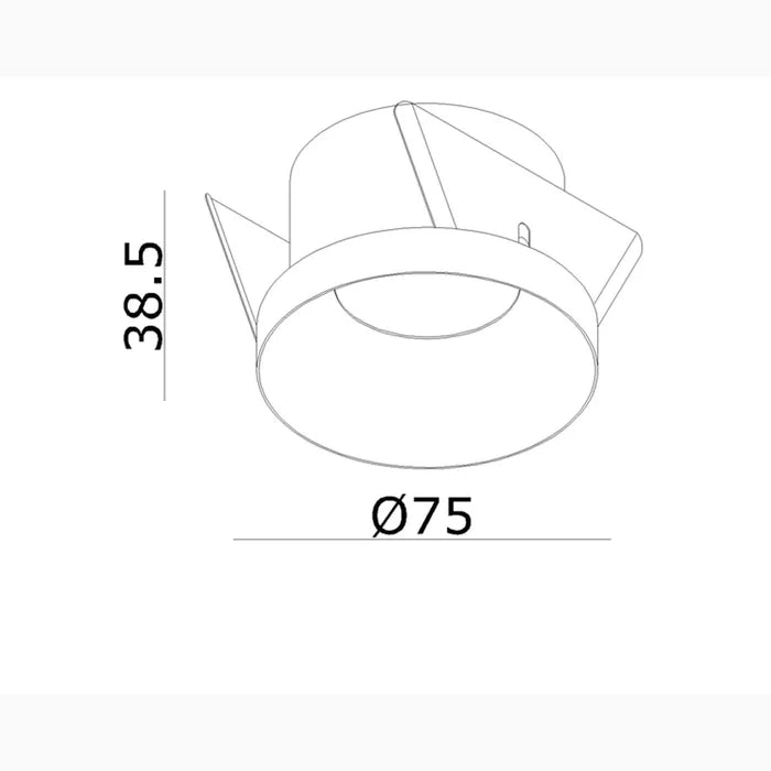Clickfit Cave Medium Luminaire encastré
