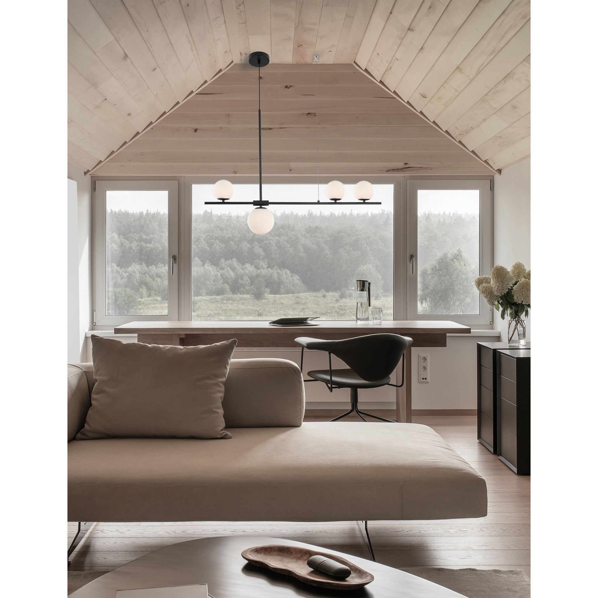 Hanglamp Impero, zwart