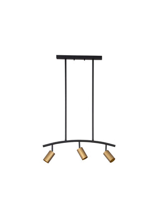 Suspension Pogno / GU10, noir
