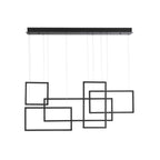 Hanglamp Cornice, zwart