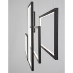 Hanglamp Cornice, zwart