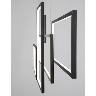 Hanglamp Cornice, zwart