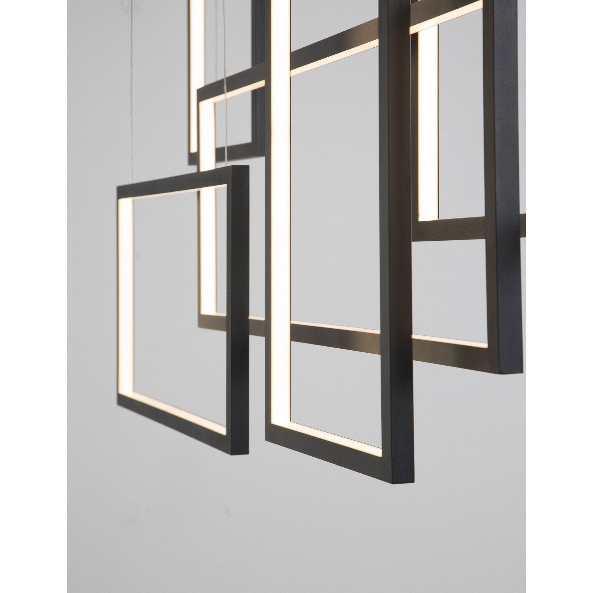 Hanglamp Cornice, zwart