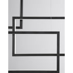 Hanglamp Cornice, zwart