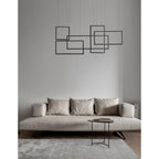 Hanglamp Cornice, zwart