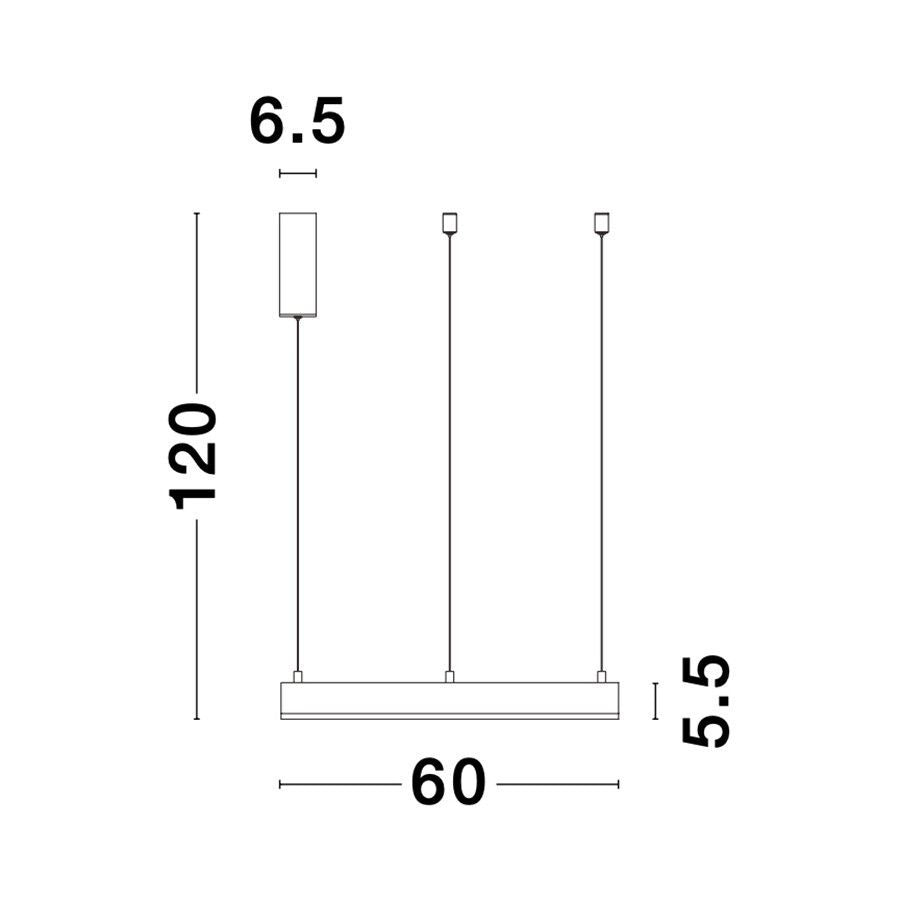 Suspension Motif, noir