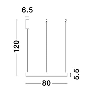Suspension Motif, noir