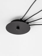 Hanglamp Cinzia Gerookt glas 9236540, zwart
