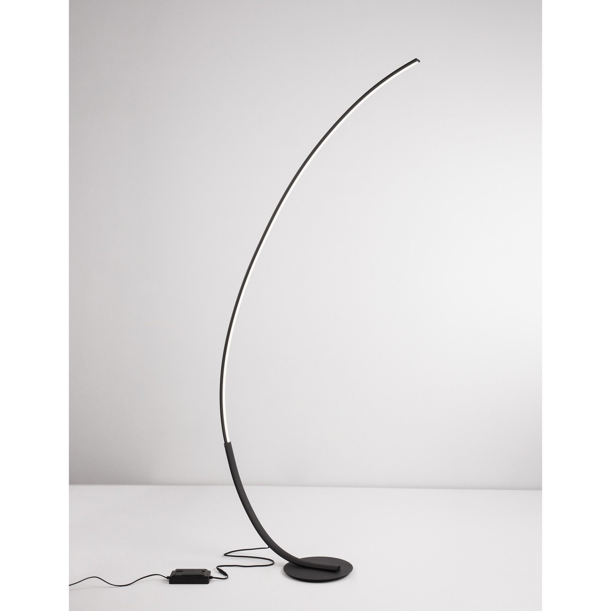 Lampadaire Premium, noir