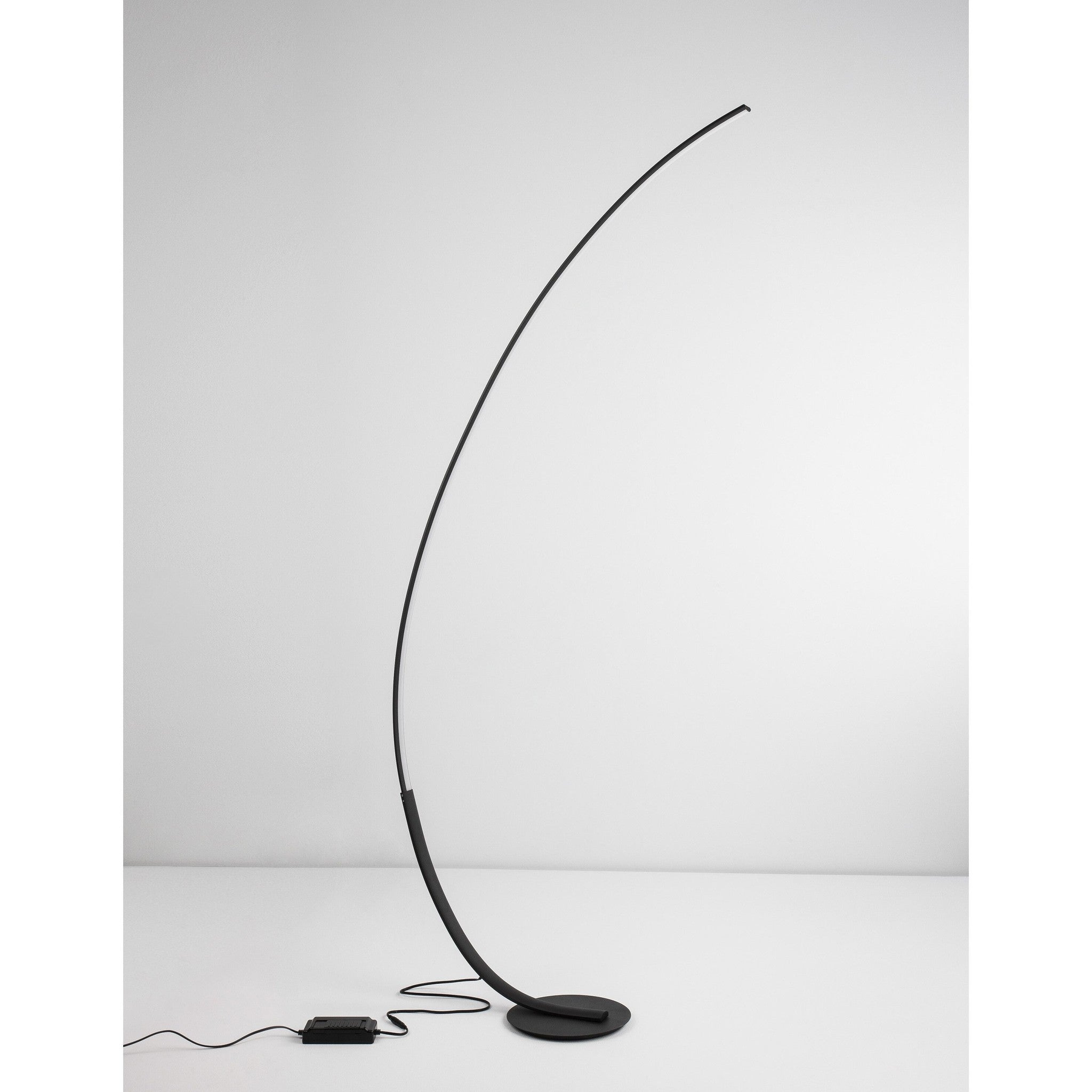 Lampadaire Premium, noir