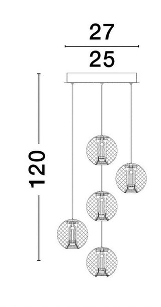 Suspension Brillante DIM