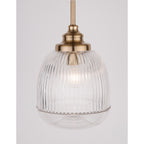Hanglamp Mond / helder glas E14, goud