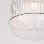 Hanglamp Mond / helder glas E14, goud