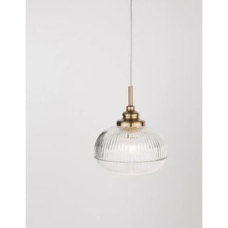 Hanglamp Mond / helder glas E14, goud