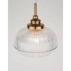 Hanglamp Mond / helder glas E14, goud
