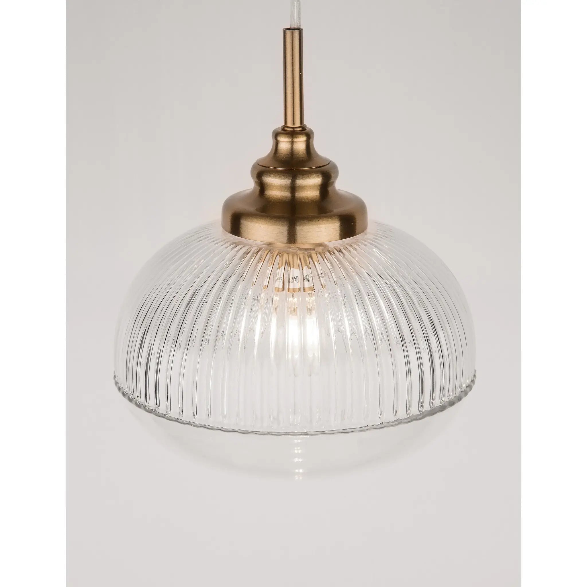 Hanglamp Mond / helder glas E14, goud