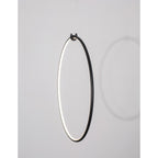 Hanglamp Ring, zwart